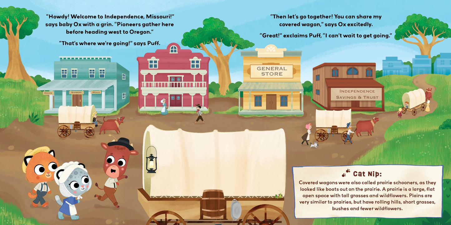 Puff & Spotzie Adventures - Oregon Trail