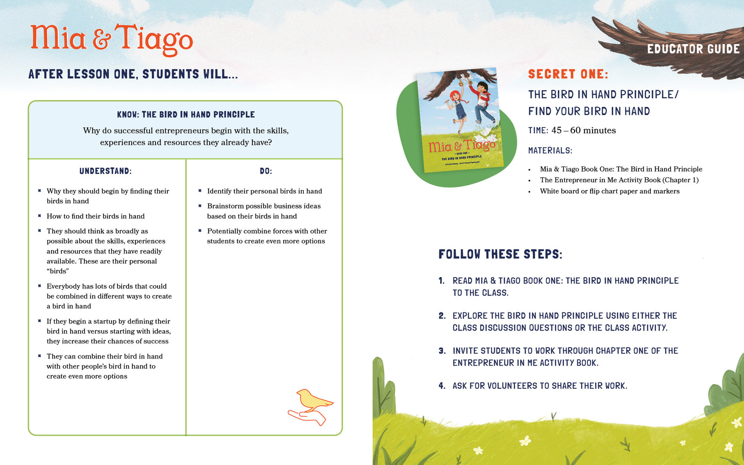 Mia & Tiago's Educator's Guide