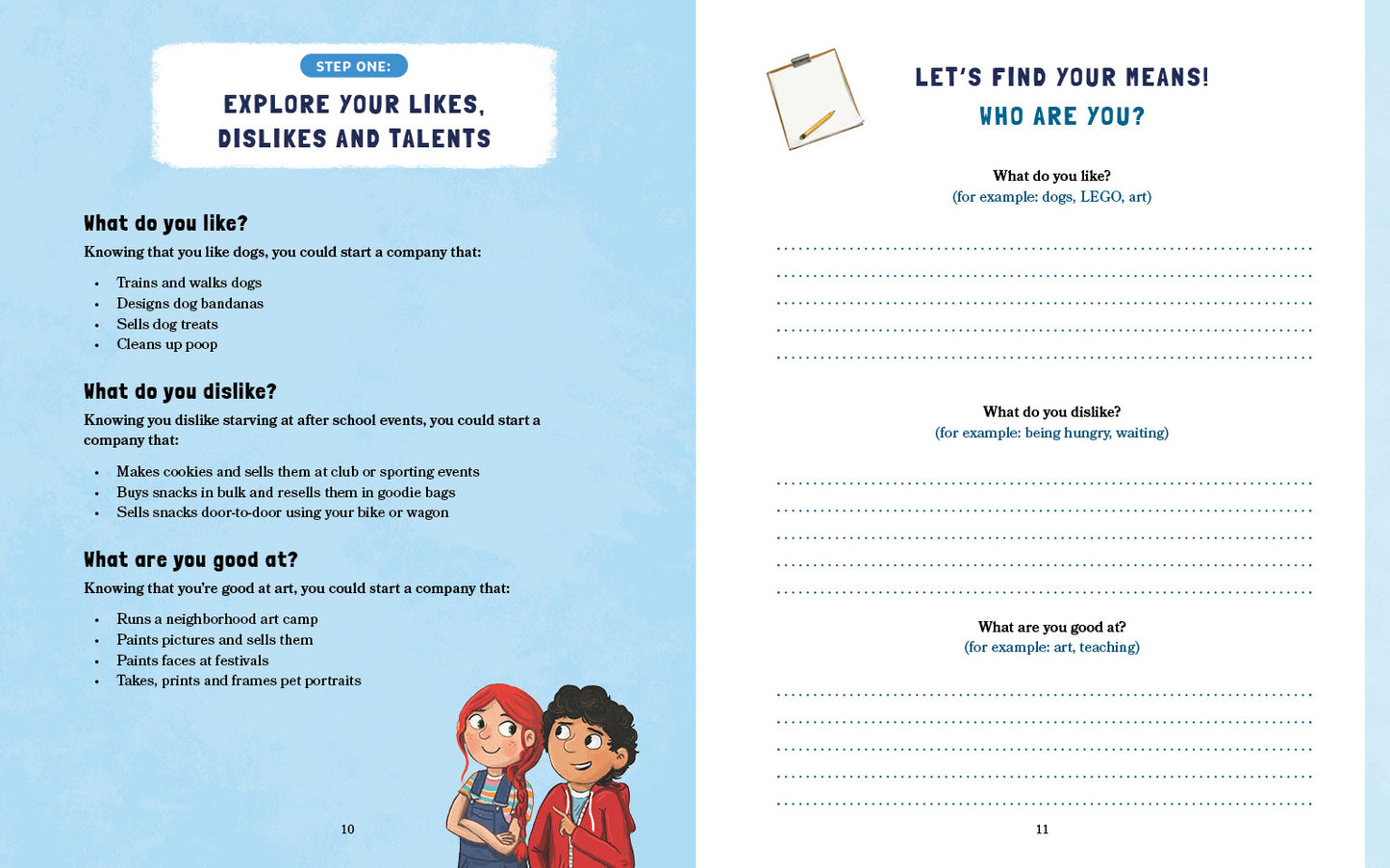 Mia & Tiago's The Entrepreneur in Me Student Activity Book