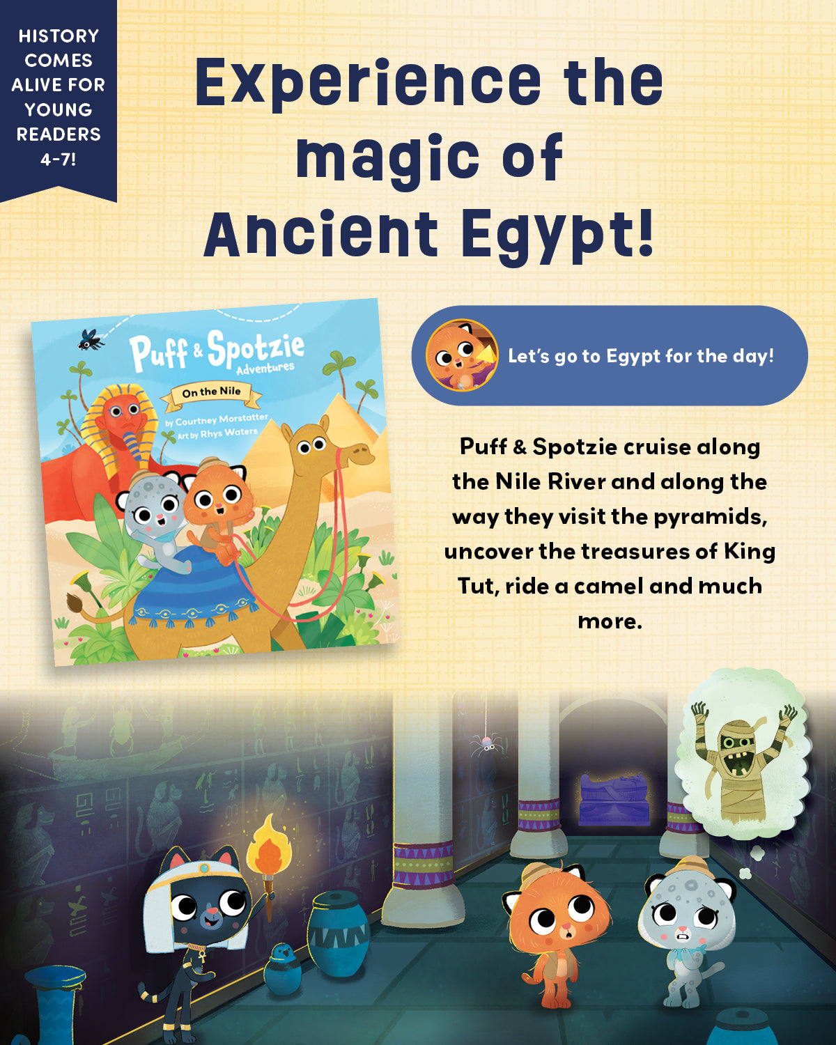 Puff & Spotzie Adventures - On the Nile