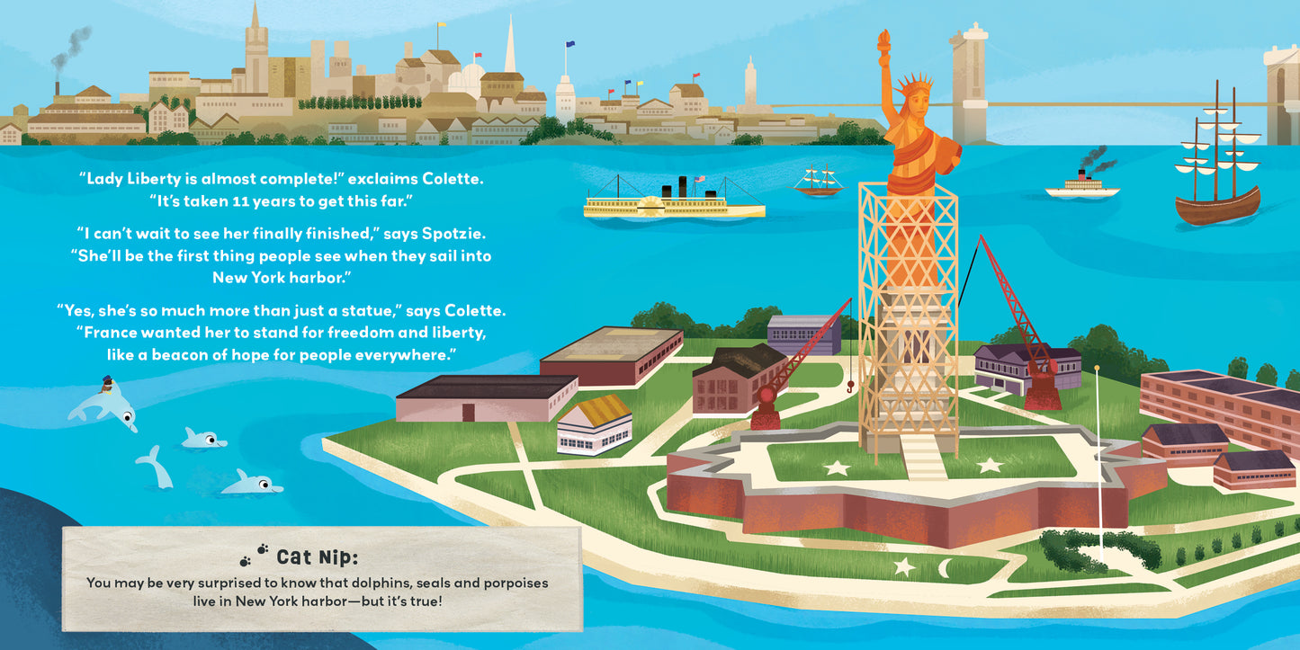 Puff & Spotzie Adventures: Statue of Liberty