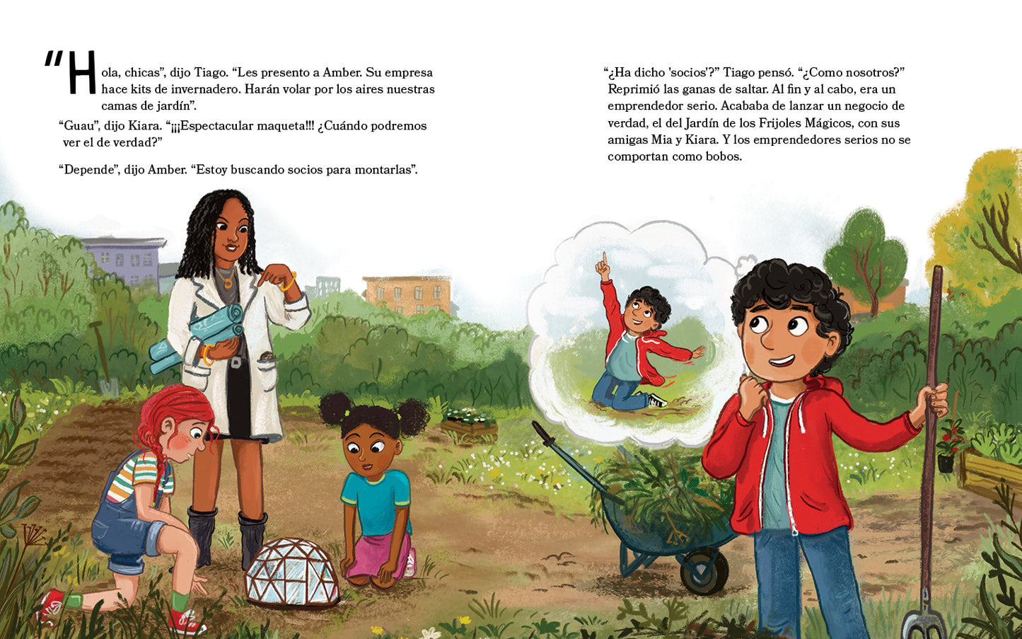 Mia & Tiago Sexto Libro - EL PRINCIPIO DEL PILOTO EN AL AVION