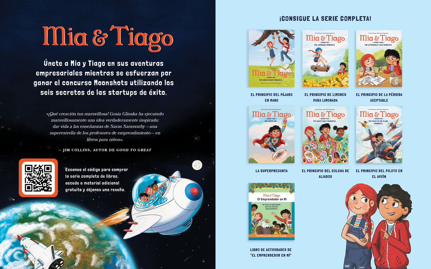 Mia & Tiago Sexto Libro - EL PRINCIPIO DEL PILOTO EN AL AVION