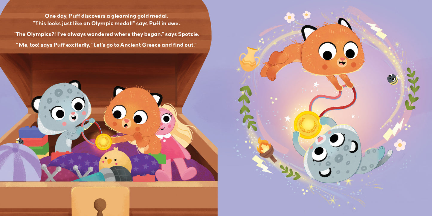 Puff & Spotzie Adventures - Ancient Olympics