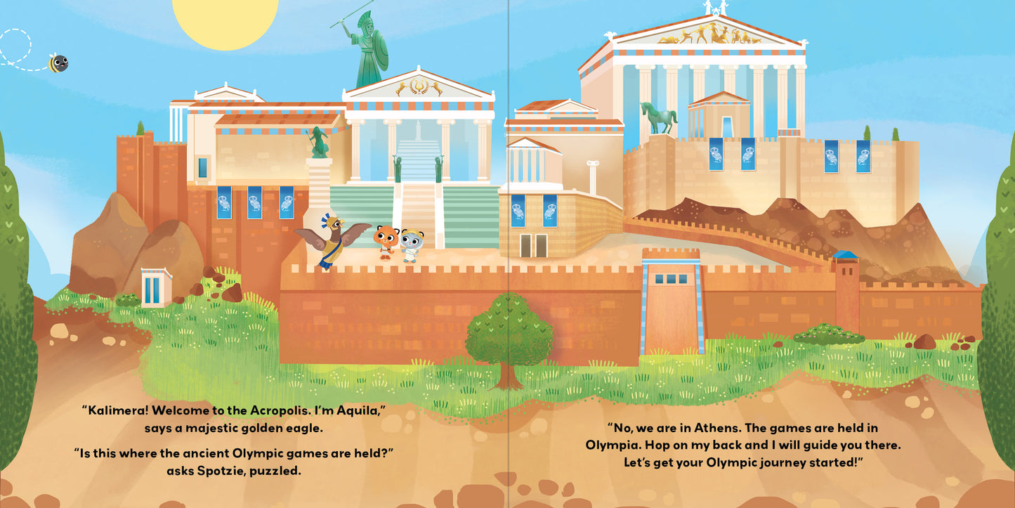 Puff & Spotzie Adventures - Ancient Olympics