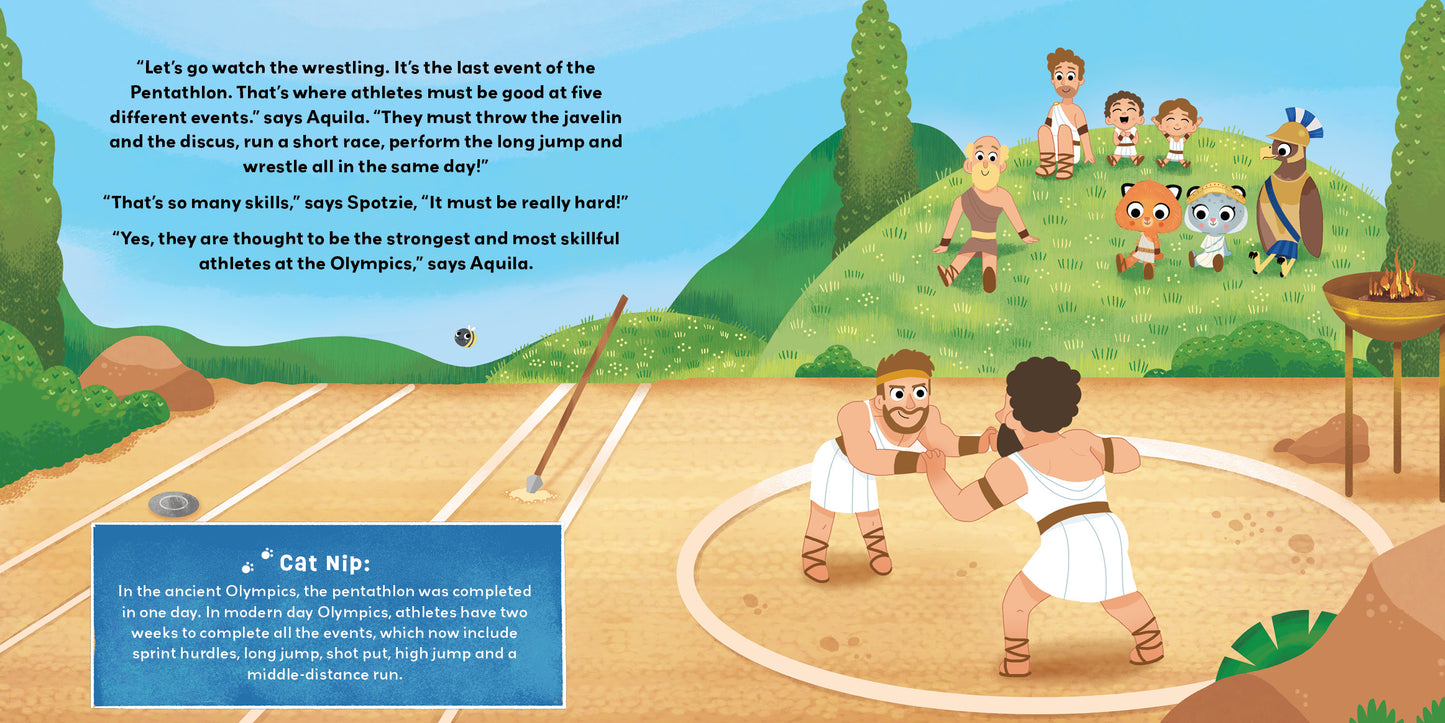 Puff & Spotzie Adventures - Ancient Olympics