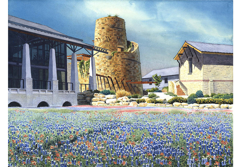 Mary Doerr - Lady Bird Johnson Wildflower Center Print
