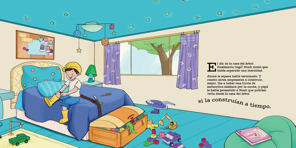 La casa del árbol de Noah (Noah's Treehouse) (Spanish Softcover)
