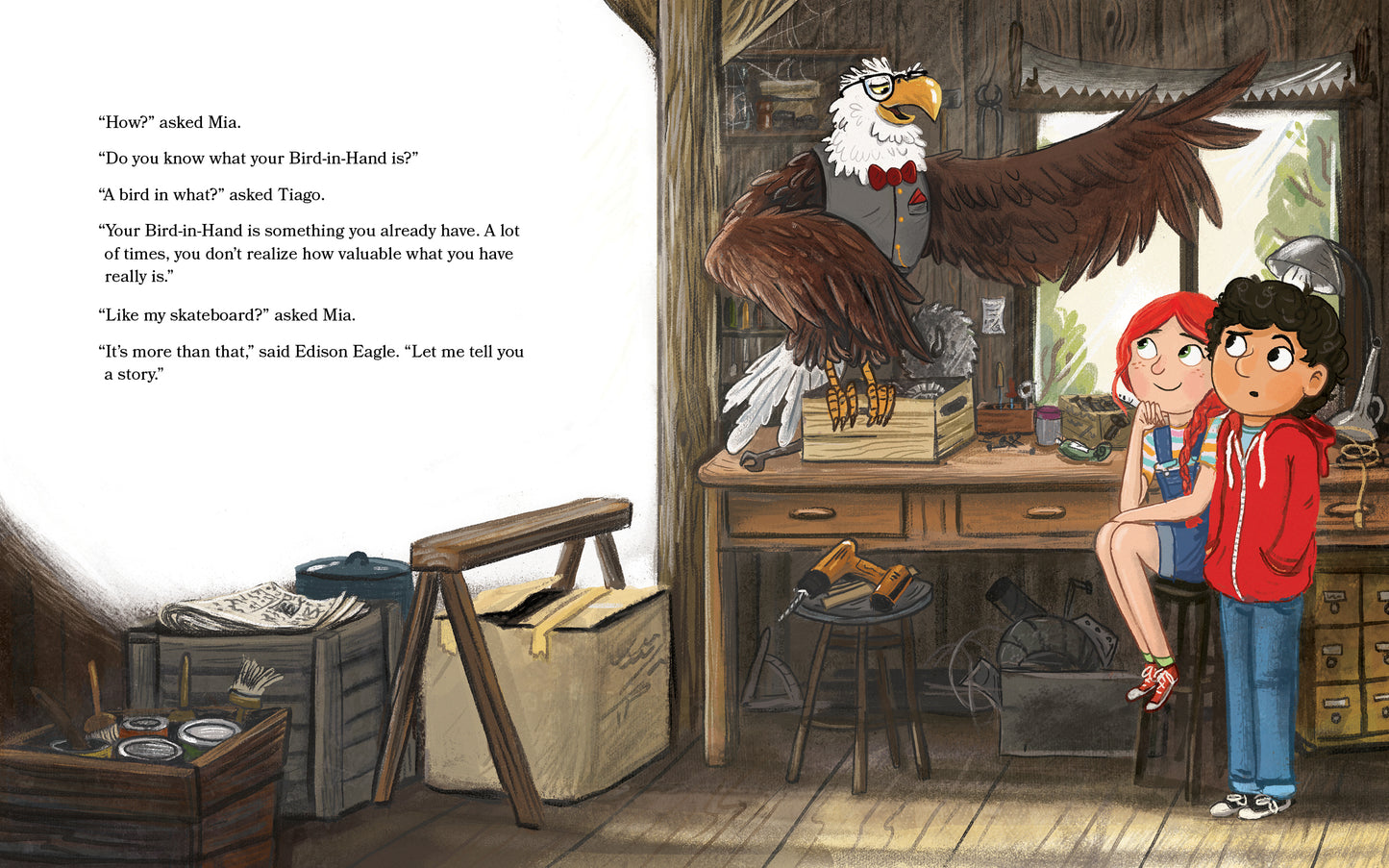 Mia & Tiago and the Bird in Hand Principle