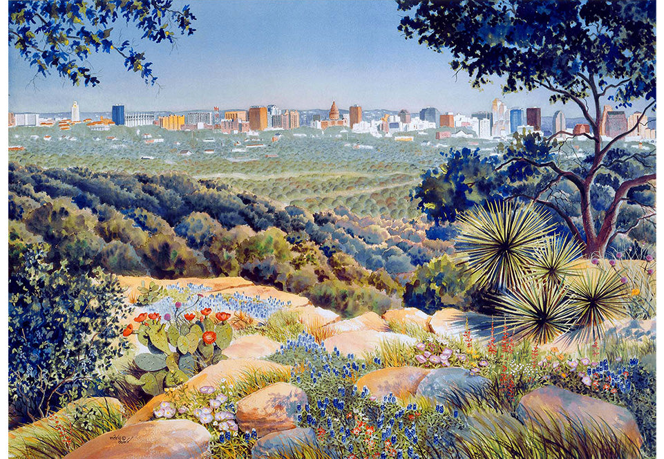Mary Doerr - Westlake Vista Print