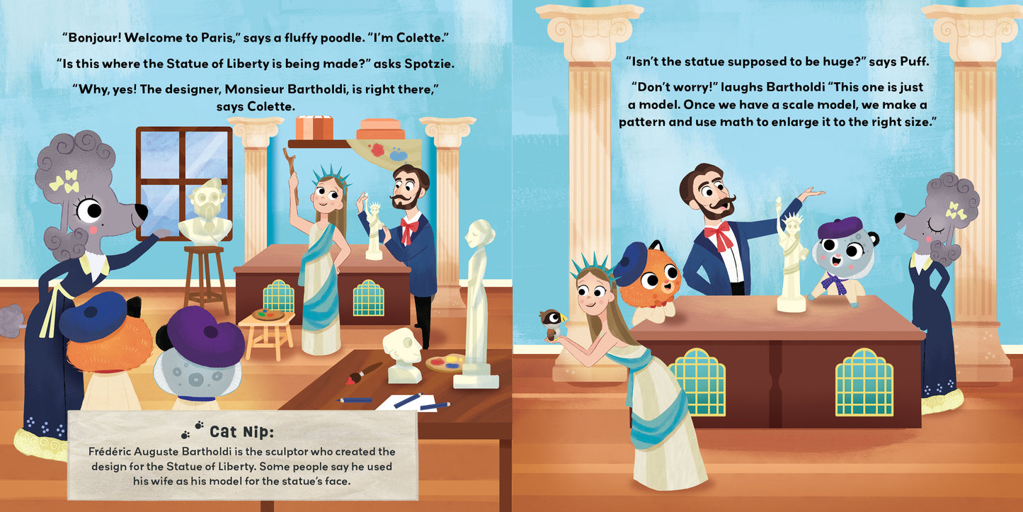 Puff & Spotzie Adventures:  Statue of Liberty
