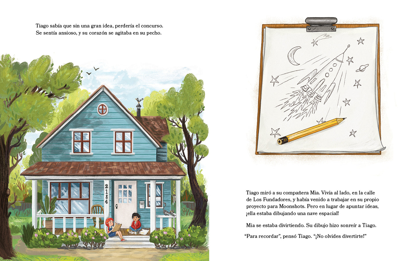 Mia & Tiago Primer Libro -  EL PRINCIPIO DEL PÁJARO EN MANO