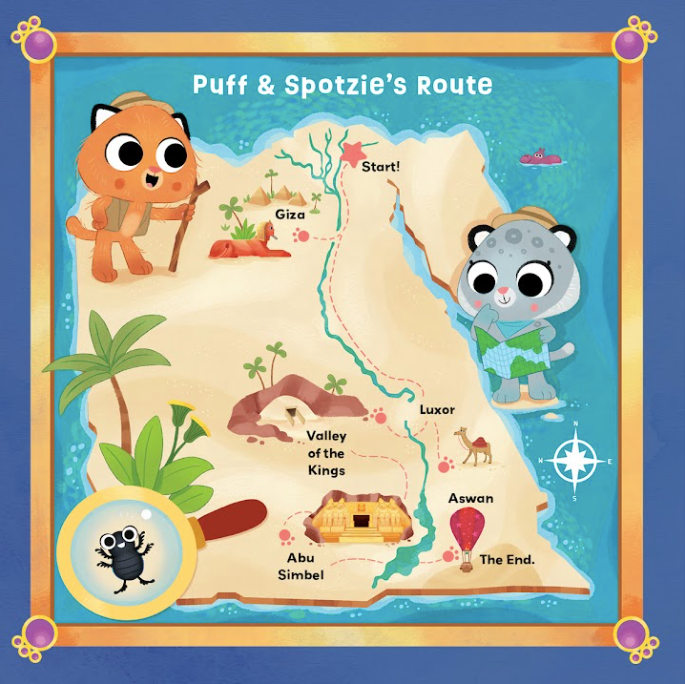 Puff & Spotzie Adventures On the Nile